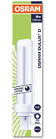 Лампа энергосберегающая Osram КЛЛ 18Вт Dulux D 18/840 2p G24d-2 картинка 